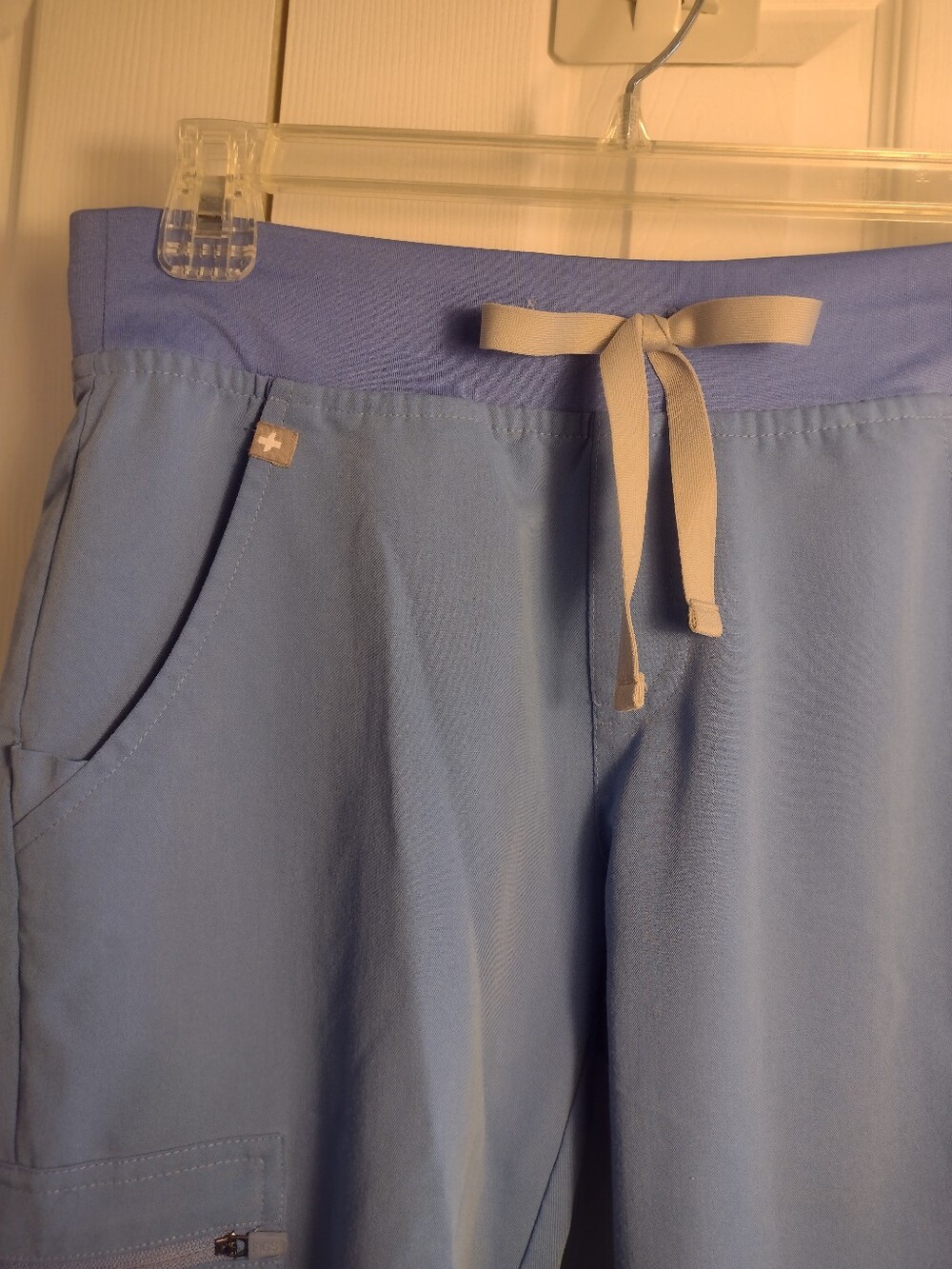 Figs Scrubs Zamora Ceil Blue Joggers Doctor Nurse Vet Scrub Pants Size XS - Picture 6 of 10